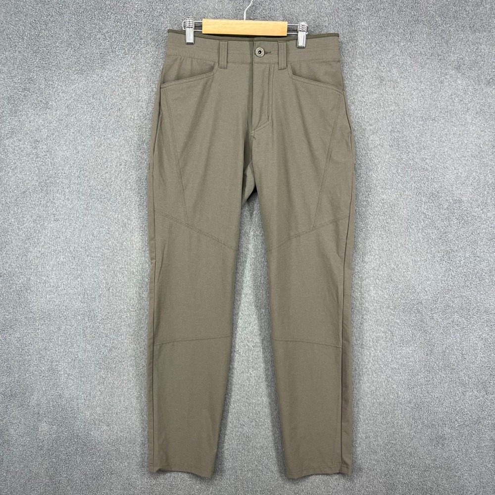KUHL Deceptr Pants Mens 28x32 Olive Gray Tapered Hiking Technical Outdoor 5261